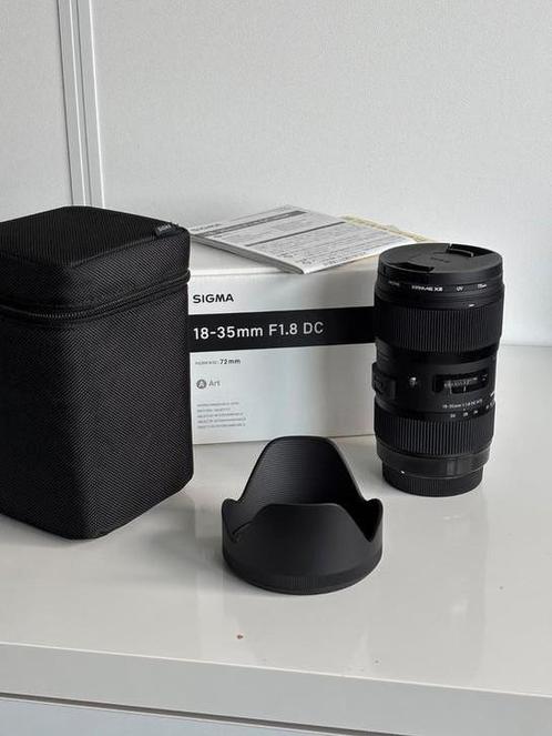 Sigma 18-35mm f/1.8 DC HSM Art, Audio, Tv en Foto, Fotografie | Lenzen en Objectieven, Zo goed als nieuw, Standaardlens, Ophalen
