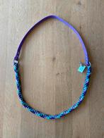 Neckrope biothane + touw. Maat pony/cob. Paars blauw tinten, Ophalen of Verzenden, Nieuw, Overige soorten