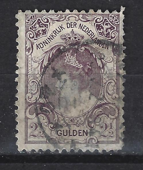 Nederland 78 gebruikt Wilhelmina 1899 ; Nederland 10% CW, Postzegels en Munten, Postzegels | Nederland, Gestempeld, T/m 1940, Verzenden