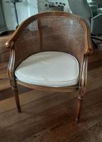 4 eetkamerstoelen met webbing rugzitting., Huis en Inrichting, Stoelen, Ophalen of Verzenden