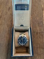 Breitling superocean 44mm blauw + rubberen band blauw, Sieraden, Tassen en Uiterlijk, Horloges | Heren, Ophalen of Verzenden, Zo goed als nieuw