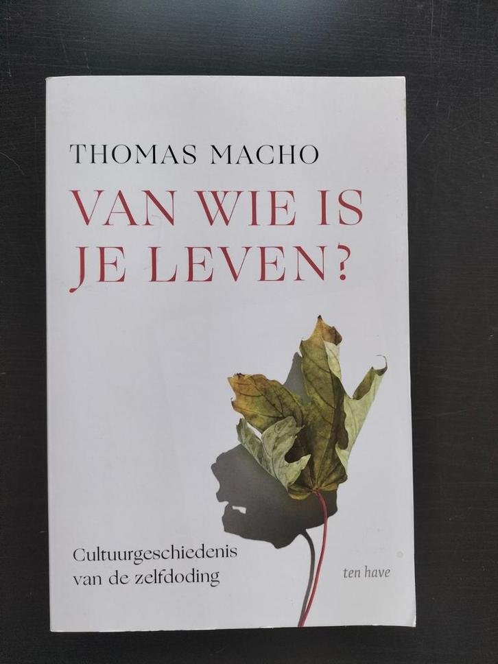 Van Wie Is Je Leven? - Thomas Macho, Boeken, Filosofie, Zo goed als nieuw, Cultuurfilosofie, Ophalen of Verzenden