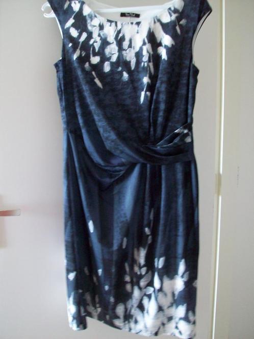 vera mont jurk, geheel gevoerd, maat 36, in goede staat, Kleding | Dames, Jurken, Zo goed als nieuw, Maat 36 (S), Blauw, Knielengte