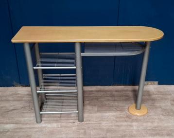 Keukentafel / bartafel / ontbijttafel 78 x 120 x 40 cm beschikbaar voor biedingen