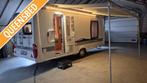 Hobby 490SFF excellent, Queenbed Mover,Thule Cassetteluifel, Kachel, Hobby, Treinzit, Tot en met 3