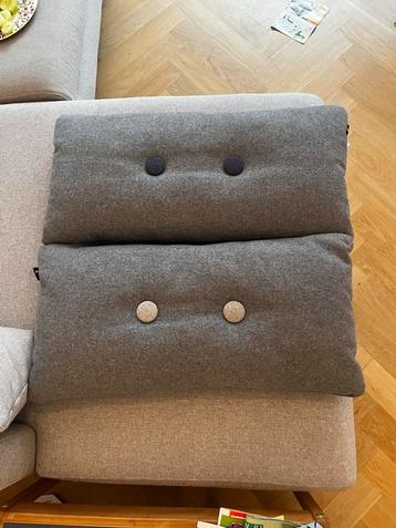 Hay Dot Kussen - Blauw/Grijs - 65x30cm (2 stuks) beschikbaar voor biedingen