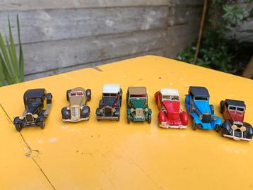 Matchbox Yesteryear Auto's - 7 stuks beschikbaar voor biedingen