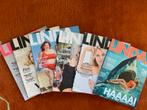 6x tijdschrift Linda, Ophalen of Verzenden, Gelezen, Damesbladen
