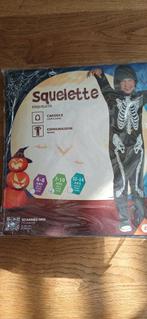 Halloween skeletten verkleedset, Ophalen of Verzenden, Zo goed als nieuw, Jongen of Meisje