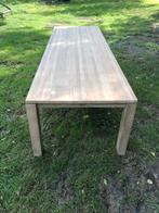 Teak hout tuintafel, eettafel, massief echt teak, tafel tuin, Tuin en Terras, Ophalen, Zo goed als nieuw, Rechthoekig, Teakhout