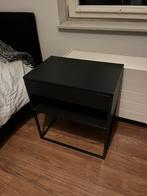 Ikea nachtkastje (breed) Vikhammer (?), Ophalen, Gebruikt, Hout, 45 tot 65 cm