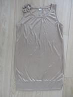 Jurk feestjurk goud kleurig maat 158, Kinderen en Baby's, Kinderkleding | Maat 158, Ophalen of Verzenden, Zo goed als nieuw, Meisje