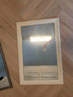 Spiegel met houten lijst 90x70, Huis en Inrichting, Woonaccessoires | Spiegels, Ophalen, Zo goed als nieuw, Rechthoekig, Minder dan 100 cm