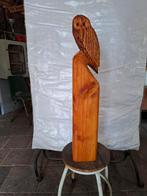 Houten Tuinbeeld Steenuil - Douglas Hout, Ophalen