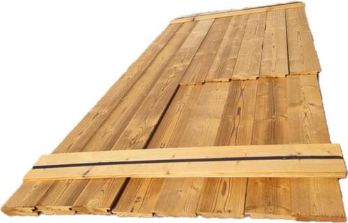 4 m2 Zweeds rabat - plato verduurzaamd - nr: tp46, Tuin en Terras, Palen, Balken en Planken, Nieuw, Planken, 250 cm of meer, Ophalen