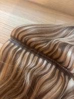 Real human hair extensions  butterly - weft - 143gr 40cm, Ophalen, Zo goed als nieuw, Pruik of Haarverlenging