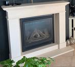 Schouw met inbouw gashaard., Huis en Inrichting, Haarden, Ophalen, Zo goed als nieuw, Inbouwhaard, Gashaard