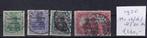 X227A) 1920 Marienwerder Mi 15/6/8/20K €660 opdruk?, Ophalen of Verzenden, Duitse Keizerrijk, Gestempeld