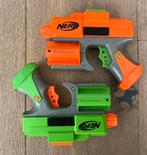 2 NERF pistolen met pijltjes en brillen, Kinderen en Baby's, Speelgoed | Buiten | Actiespeelgoed, Ophalen of Verzenden, Zo goed als nieuw