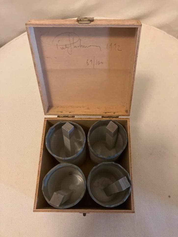 Piet Stockmans Bekertjes 1992 - Limited Edition, Antiek en Kunst, Kunst | Designobjecten, Ophalen of Verzenden