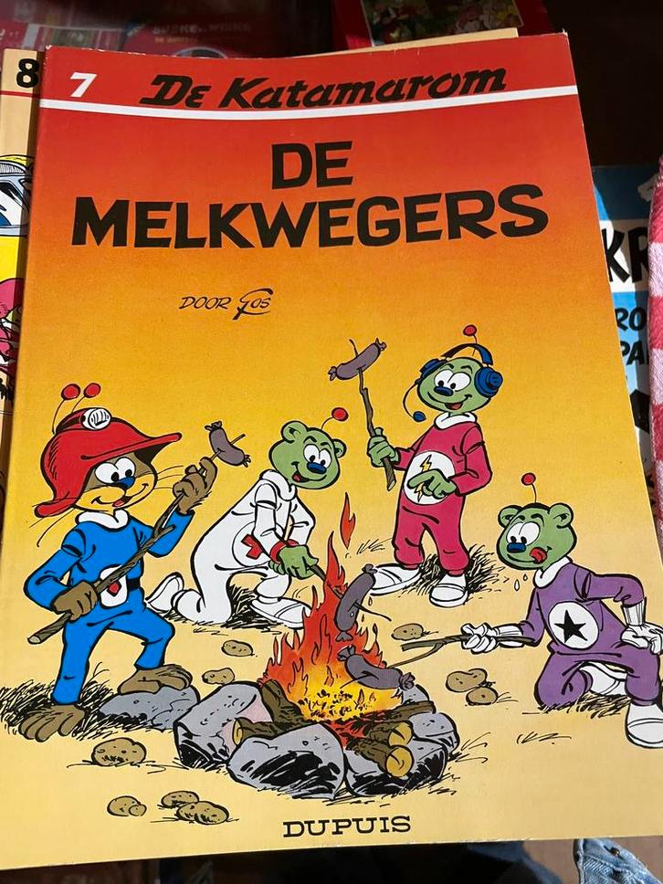 Katamarom stripboeken, Boeken, Stripboeken, Gelezen, Meerdere stripboeken, Ophalen of Verzenden