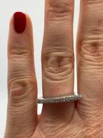 Z806 Prachtige zilveren modernist ring maat 17,5, Sieraden, Tassen en Uiterlijk, Ringen, Ophalen of Verzenden, X, Dame, Zilver