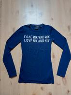 Donkerblauwe trui van Nik&Nik maat 164, Kinderen en Baby's, Kinderkleding | Maat 164, Meisje, Trui of Vest, Nik&Nik, Ophalen of Verzenden