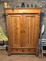 Antiek Grenen kast, Antiek en Kunst, Ophalen