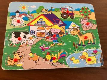 Inlegpuzzel – puzzel - kinderpuzzel beschikbaar voor biedingen