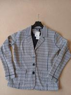 Roosenstein-Wolke Jasje Blauw Wit Print - Maat 42, Blauw, Maat 42/44 (L), Nieuw, Jasje