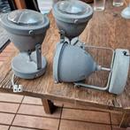 3x mooie industriële spots, Huis en Inrichting, Ophalen of Verzenden, Zo goed als nieuw, Metaal of Aluminium