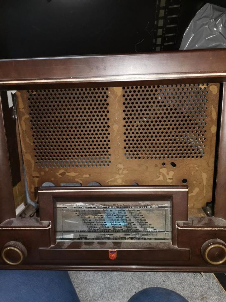Oude radio voor kijkkast, Hobby en Vrije tijd, Overige Hobby en Vrije tijd, Ophalen of Verzenden