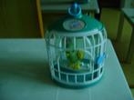 little petslive zingende vogel in kooi van 25hoogx19cm breed, Kinderen en Baby's, Speelgoed | Educatief en Creatief, Ophalen of Verzenden