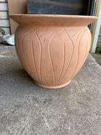 Terracotta bloempot (2 stuks), Binnen, Rond, Ophalen of Verzenden, Zo goed als nieuw