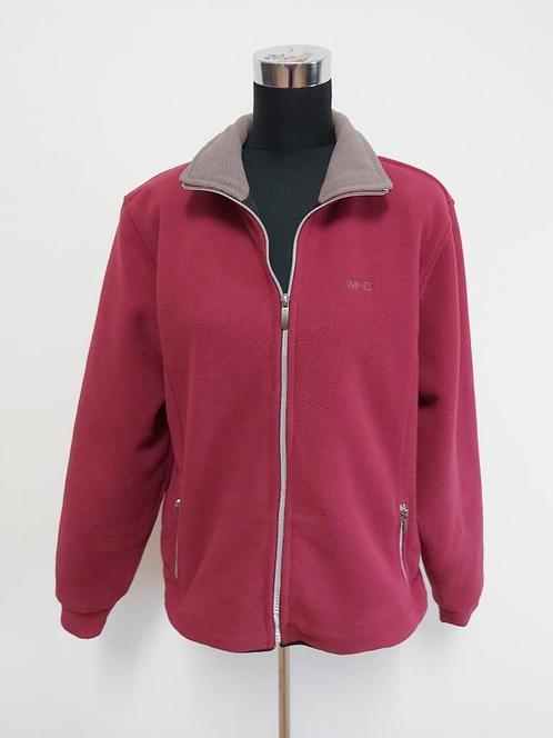 V1 - Frambooskleurig McGregor fleecevest maat L (1), Kleding | Dames, Truien en Vesten, Zo goed als nieuw, Maat 38/40 (M), Blauw