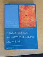 Management in het publieke domein - Noordegraaf, M, Verzenden, Zo goed als nieuw, Noordegraaf, M., Nederland
