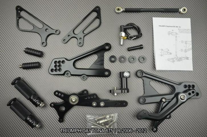 Verstelbare remschakelset TRIUMPH DAYTONA 675 / R 2006 2012, Motoren, Accessoires | Overige, Nieuw, Ophalen of Verzenden