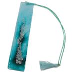 Turquoise Sparkle boekenlegger, Verzenden, Nieuw, Abstract