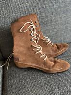 Tommy Hilfiger veterboots laarsje 37 bruin beige, Bruin, Lage of Enkellaarzen, Ophalen of Verzenden, Gedragen