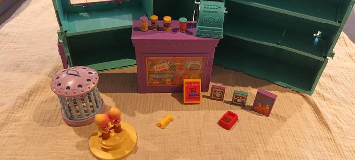 Vintage Littlest Pet Shop Draagkoffer Shop, Verzamelen, Poppetjes en Figuurtjes, Zo goed als nieuw, Ophalen of Verzenden