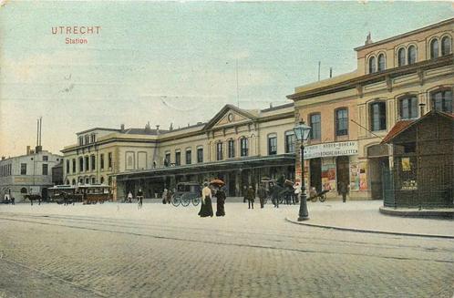 (701-172-041) Utrecht Station, Verzamelen, Ansichtkaarten | Nederland, Utrecht, Verzenden