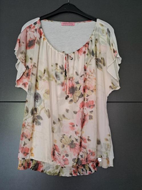 Supermooie romantische top AnotherWoman, Kleding | Dames, Tops, Gedragen, Maat 42/44 (L), Korte mouw, Ophalen of Verzenden