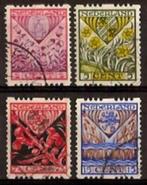 Nederland Roltanding 78/81 gestempeld Kinderpostzegels 1927, Postzegels en Munten, Postzegels | Nederland, Verzenden, T/m 1940