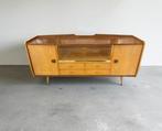 Vintage Mid Century Modern dressoir, jaren 1950, 50's # 9562, Huis en Inrichting, Kasten | Dressoirs, Gebruikt, Met deur(en), 150 tot 200 cm