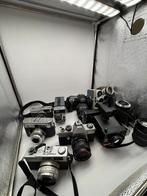 Vintage collectie van 9 camera’s en 2 lenzen!, Audio, Tv en Foto, Fotocamera's Analoog, Ophalen of Verzenden, Zo goed als nieuw