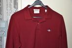 mooie GANT polo lange mouwen, maat S., Ophalen of Verzenden, Zo goed als nieuw, Gant, Rood