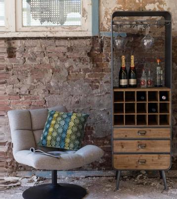 Dutchbone vino wijnkast beschikbaar voor biedingen