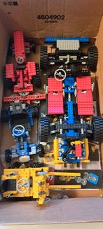 4 stuks Machines van Technisch Lego  Auto , Heftruck Trekker, Ophalen of Verzenden, Zo goed als nieuw