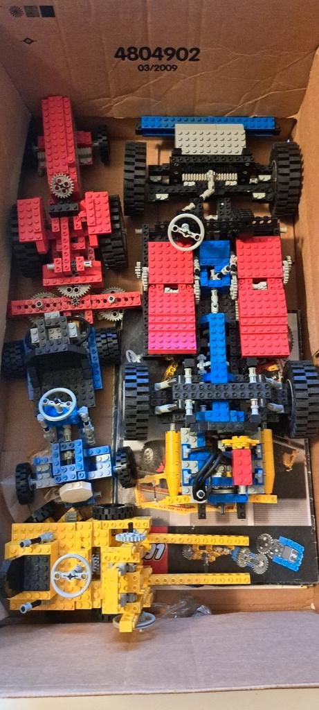 4 stuks Machines van Technisch Lego  Auto , Heftruck Trekker, Verzamelen, Speelgoed, Zo goed als nieuw, Ophalen of Verzenden