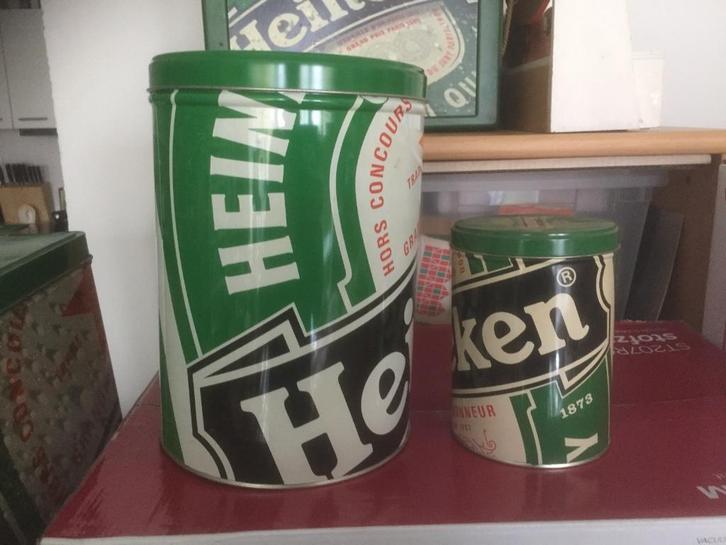 Heineken Gadgets - Voorraadbussen, Verzamelen, Biermerken, Zo goed als nieuw, Overige typen, Heineken, Ophalen